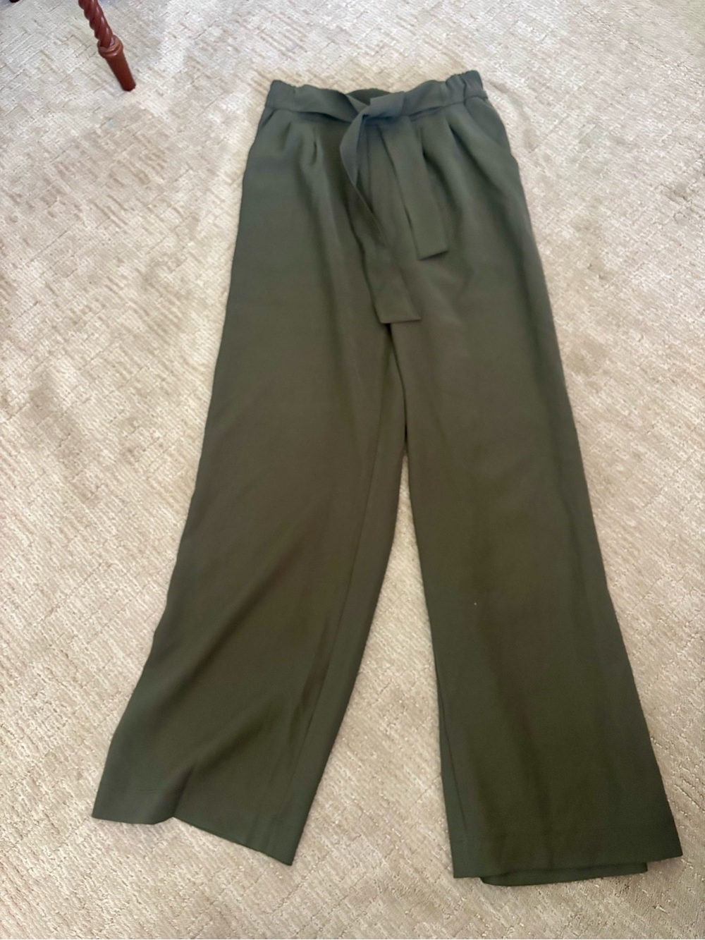 lululemon athletica Noir Pant- Tie-Waist Wide leg